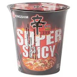 Лапша быстрого приготовления Nongshim Shin Red Super Spicy 68 г