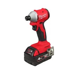 Гвинтоверт ударний акумуляторний Milwaukee M18 BLIDRC-402C 18В АКБ 2х4 А/год 0-3600 об/хв 190 Нм ЗП M12-18C кейс 1.3 кг - мініатюра 6