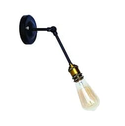 Бра настенное Levistella 752WG1402-1 E27 черный с золотым