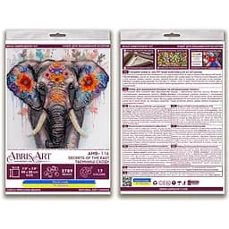 Набор-меди для вышивки бисером "Тайны схода" AMB-116 на натуральном полотне