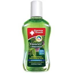 Ополіскувач для ротової порожнини Біокон Евкаліпт та ментол 300 мл