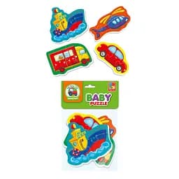 Беби пазлы "Транспорт" VT 1106-96 "Vladi Toys", в пакете (4820234760237)