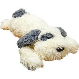 Мягкая игрушка антистресс Bambi Собачка 70 см бежево-серая