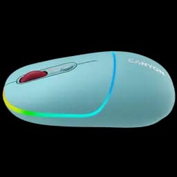 Миша бездротова Canyon MW-22 Dual Band RGB Dark Cyan (CNS-CMSW22DC)