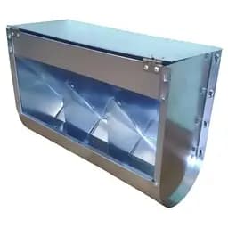 Годівниця для кролів 3 секції 2.5 кг оцинковка 35х11х25 см