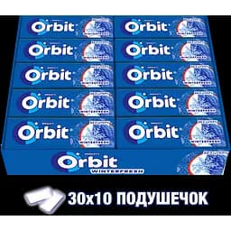 Гумка жувальна Orbit Winterfresh драже, 14 г (609135) - мініатюра 6