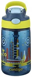 Бутылка детская Contigo, 420 мл, синий с рисунком космоса (2116114)