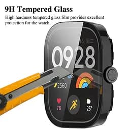 Захисний чохол Tamister для смартгодинника Redmi Watch 3 чорний - мініатюра 6