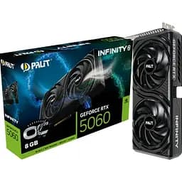 Видеокарта Palit GeForce RTX 5060 Infinity 2 OC (NE75060V19P1-GB2063L) UA [154530]