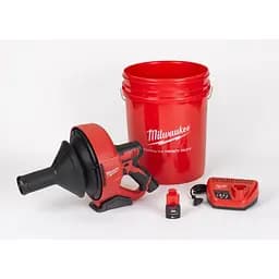 Акумуляторна машина для прочищення MILWAUKEE, M12 BDC8-0C, трос 8м (каркас, відро, картонне пакування) - мініатюра 9