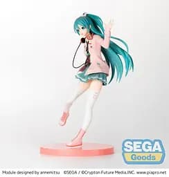 Фігурка Sega Вокалоїд Хацуне Міку Vocaloid Hatsune Miku 22 см S V HM R 22 - мініатюра 2