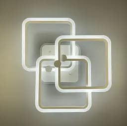 Стельова люстра LED на 3 ріжки Line.F RGB підсвітка є - мініатюра 8