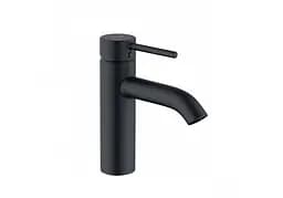 Смеситель для умывальника однорычажный 100 Kludi Bozz черный мат 381983976