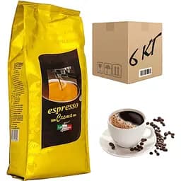 Кава в зернах "Віденська кава" Espresso Crema 1 кг (ящик 6 кг)
