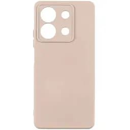 Чохол Silicone Cover з рамкою камери Xiaomi Redmi Note 13 Pro 5G/Poco X6 5G Pink Sand