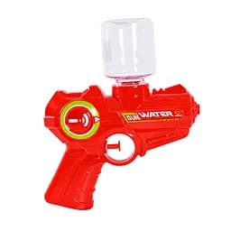 Детский игровой Водный пистолет Bambi 8013A(Red) пластик, 15 см, с бутылкой