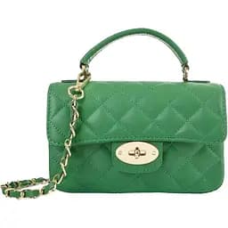 Кожаная женская сумка Virginia Conti 20х12х5 см sum0023775