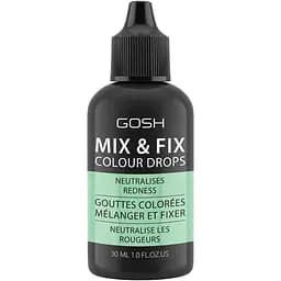 Коректор для обличчя Gosh Mix & Fix Colour Drops, тон 002 (Green), 31 мл