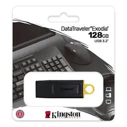 Накопичувач 128GB USB 3.2 Type-A Gen1 DT Exodia Kingston teh0013394 - мініатюра 4