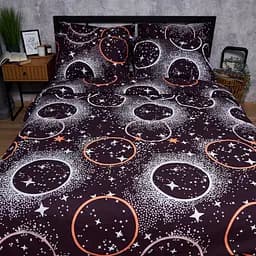 Підковдра Moon&Star Бязь Gold Люкс Cosmic Vibes Двоспальна 175x210 см - мініатюра 2