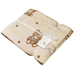 Плед Прованс Тедді 90х100 см бежевий (33718)