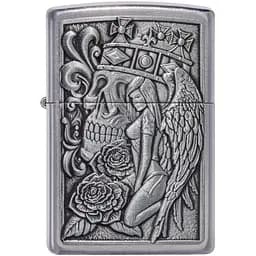 Запальничка Zippo Skull And Angel Emblem - мініатюра 2