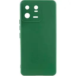Чохол Lakshmi Case Lakshmi Full Camera Silicone Cover для Xiaomi 13 Dark Green [86295]
