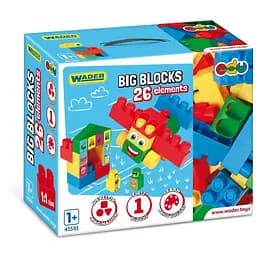 Конструктор "Big Blocks" Wader 41591 Разноцветный (5900694415911)