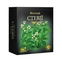 Фіточай "Стевії листя", 20 ф/п