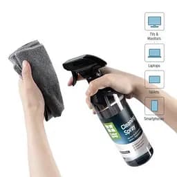 Спрей для очищення ColorWay Cleaning Kit, Large, OLED/LED/LCD/TFT, 550ml, microfibre x 2 (CW-5500) - мініатюра 4