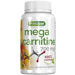 Жиросжигатель Quamtrax Mega L-Сarnitine 700 мг 120 капсул