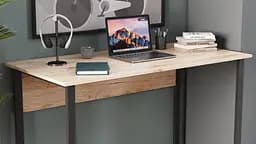 Комп'ютерний стіл Ferrum-decor Курт 75x120x60 чорний ДСП Дуб Сан-Марино 32мм (FRD-102029) - мініатюра 4