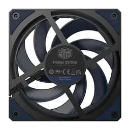 Корпусний вентилятор 120 мм Cooler Master Mobius 120 Slim MFZ-S2NN-25NPKR1 Black - мініатюра 4