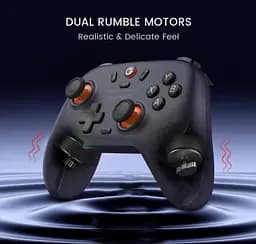 Геймпад Bluetooth джойстик GameSir T-4n Nova Lite Multiplatfontroller Bluetooth/2,4G/USB DualShock White - мініатюра 8