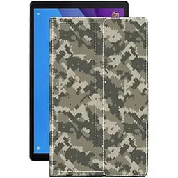 Чехол StatusCASE из экокожи для планшета Lenovo Tab M10 HD TB-X306 (2 Gen) Хаки-зеленый