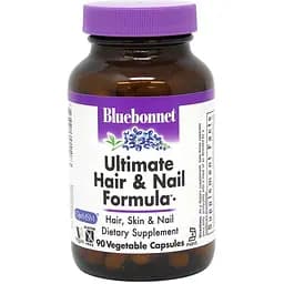 Витамины и минералы Bluebonnet Nutrition Ultimate Hair and Nail Formula, 90 вегакапсул