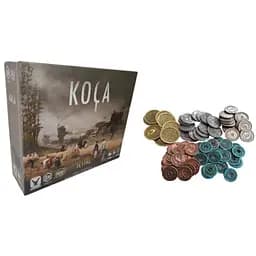 Настільна гра Планета Ігор Коса (Scythe) + металеві монети (GKCH005+1.3)