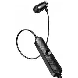 Hаушники USAMS 3.5mm Earphone 1.2m EP-42 US-SJ475 посилений кабель чорні US-SJ475