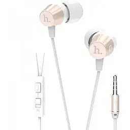 Дротові навушники Hoco EPM02, 3.5mm, 1.2m, gold