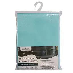 Шторка для ванної кімнати Eco Fabric Піка 180*180 см бірюзовий (EF-1801-TU)