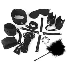 Набор БДСМ Art of Sex - Soft Touch BDSM Set, 9 предметов, Черный Art of Sex SO6598 95167