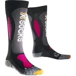 Носки X-Socks Ski Carving Silver Woman 35-36 Серый/Розовый (1068-X20357 35-36 X0A)