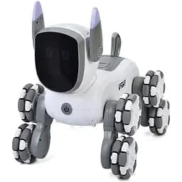 Радиоуправляемая игрушка Животное MD573A с музыкой, светом и программированием 36 см серая