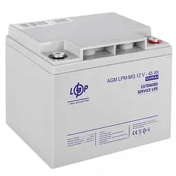 Акумулятор LogicPower LPM-MG 12V - 45 Ah AGM мультигелевий - мініатюра 2