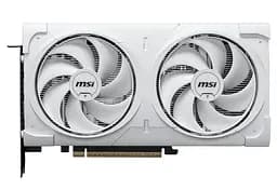 Видеокарта MSI RTX 5060 Ti 16G VENTUS 2X OC WHITE PLUS (RTX 5060 Ti 16G VENTUS 2X OC WHITE PLUS) (GDDR7, 128 bit, PCI-E v5.0 x8)
