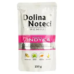 Вологий корм для собак Dolina Noteci Premium, з індичкою, 150 гр