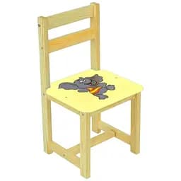 Дитячий стільчик Мася Слоник 4042 жовтий