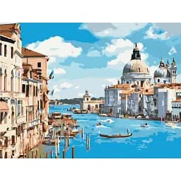 Картина за номерами Brushme Прогулянка Венецією 30x40 см