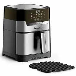 Аерогриль Moulinex EasyFry & Grill Digital 1550 Вт сірий (EZ505D10) - мініатюра 3