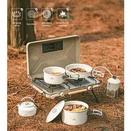 Каструля із керамічним антипригарним покриттям Naturehike CNK2450CF013, 3 л, алюміній - мініатюра 9